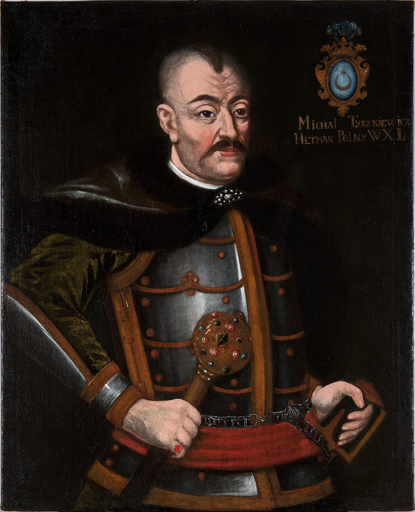 Уявний портрет 1794 року, зберігається в Національному музеї (Варшава). Приписана фіктивна посада «польного гетьмана ВКЛ»